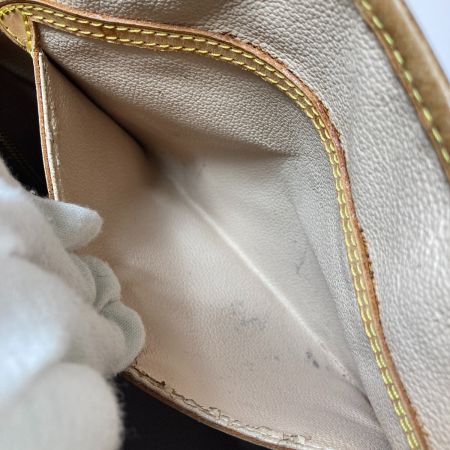  LOUIS VUITTON ルイヴィトン モノグラム バケットGM トートバッグ M42236 ブラウン ポーチ欠品