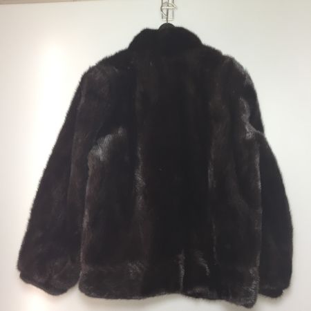   毛皮ショートコート   サイズ13  ブラック レディース　ミンク