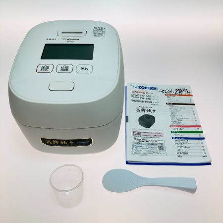  ZOJIRUSHI CORPORATION 象印 圧力IH炊飯ジャー 炎舞炊き 絹白 5.5合炊き NW-FA10