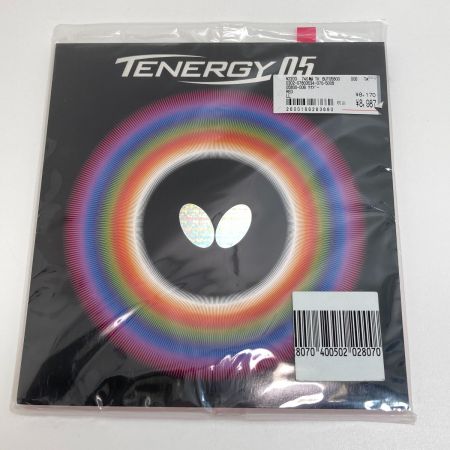  Butterfly バタフライ TENERGY 05 テナジー05 紅 トクアツ 2.1mm