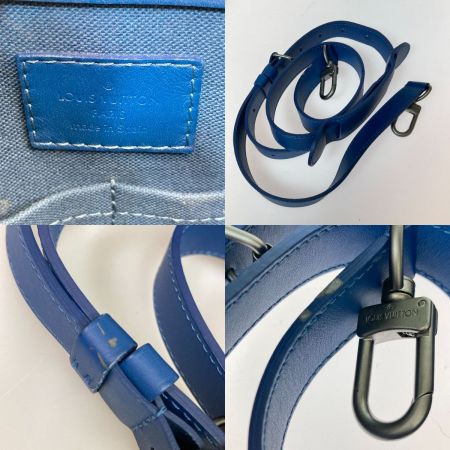  LOUIS VUITTON ルイヴィトン ダミエ アンフィニ タダオPM 2WAYショルダーバッグ トートバッグ N41352 ネイビー