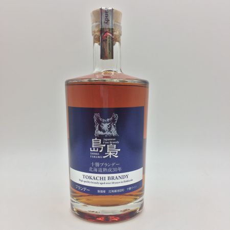 【北海道内限定発送】 北海道池田町 十勝ブランデー　北海道熟成30周年　島梟　700ml　40度 574 未開栓
