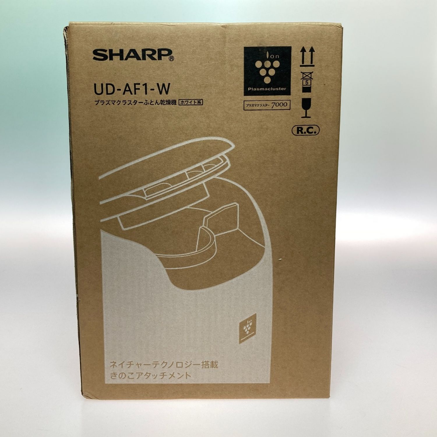 中古】 SHARP シャープ プラズマクラスターふとん乾燥機 UD-AF1-W