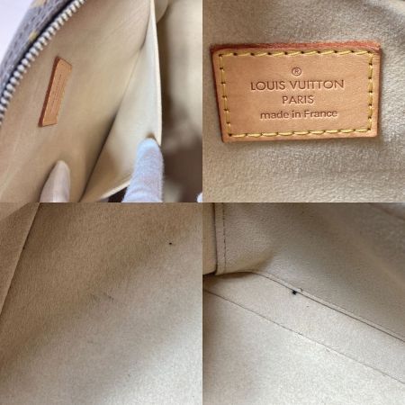  LOUIS VUITTON ルイヴィトン モノグラム マンハッタンPM ハンドバッグ M40026 ブラウン