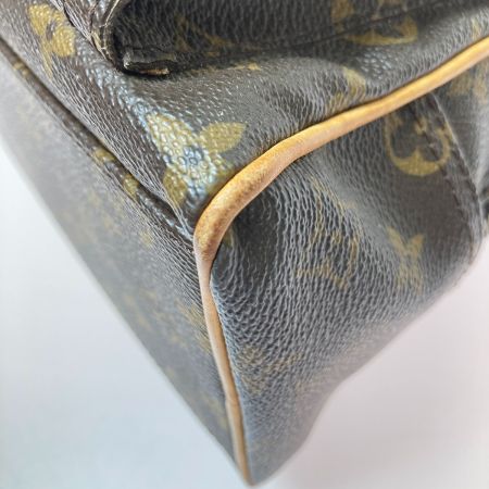  LOUIS VUITTON ルイヴィトン モノグラム マンハッタンPM ハンドバッグ M40026 ブラウン