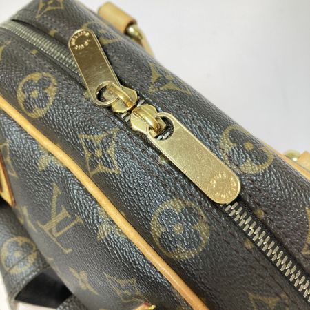  LOUIS VUITTON ルイヴィトン モノグラム マンハッタンPM ハンドバッグ M40026 ブラウン
