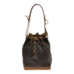 ◎◎ LOUIS VUITTON ルイヴィトン モノグラム ノエ ショルダーバッグ M42224 ブラウン Cランク