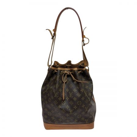  LOUIS VUITTON ルイヴィトン モノグラム ノエ ショルダーバッグ M42224 ブラウン