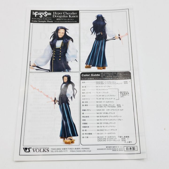 VOLKS ボークス F.S.S.FC ファイブスター物語 建制 ダグラス・カイエン 1/8 ガレージキット  未組立・未塗装｜中古｜なんでもリサイクルビッグバン