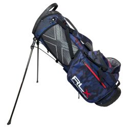 ◎◎ RLX POLO GOLF スタンドバッグ キャディバッグ ネイビー カモフラ柄 ポロゴルフ ラルフローレン Cランク