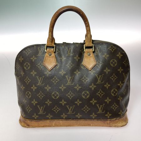  LOUIS VUITTON ルイヴィトン モノグラム アルマ ハンドバッグ M51130 ブラウン