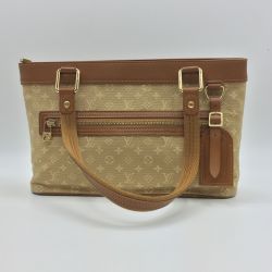 ◎◎ LOUIS VUITTON ルイヴィトン モノグラムミニ ルシーユPM M92684 ベージュ  M92684 ベージュ Bランク