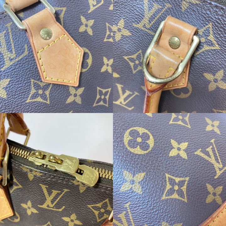 LOUIS VUITTON ルイヴィトン モノグラム アルマ ハンドバッグ パドロック(鍵なし) M51130  ブラウン｜中古｜なんでもリサイクルビッグバン