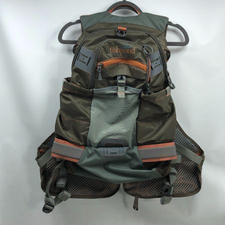 フィッシュポンド フィッシュポンド フィッシングベスト リッジライン テックパック