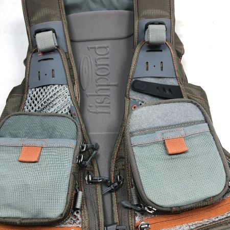  フィッシュポンド フィッシュポンド フィッシングベスト リッジライン テックパック