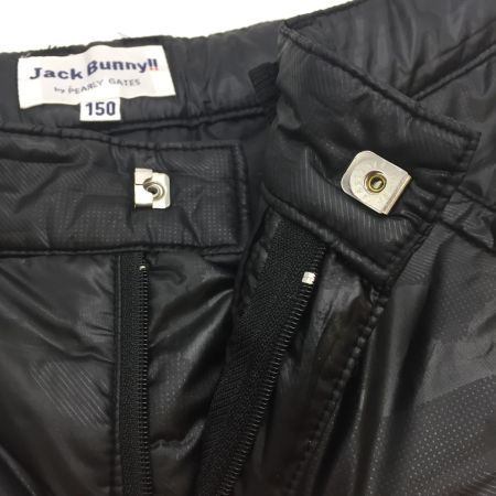  Jack Bunny!! ジャックバニー ゴルフ用品　中綿パンツ　ジュニア　150サイズ ブラック 美品