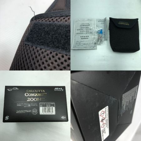  SHIMANO シマノ ベイトリール CALCUTTA CONQUEST 21カルカッタコンクエスト 200HG RIGHT