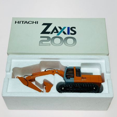  HITACHI 日立 ZAXIS200 1/40 ユンボ ショベルカー ミニカー zaxis200