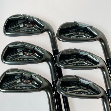  TaylorMade テーラーメイド BURNER 2.0 5-9.P 6本 アイアンセット FUBUKI 60 S