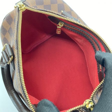  LOUIS VUITTON ルイヴィトン ダミエ エベヌ スピーディ・バンドリエール25 ハンドバッグ ストラップ付  N41368 ブラウン