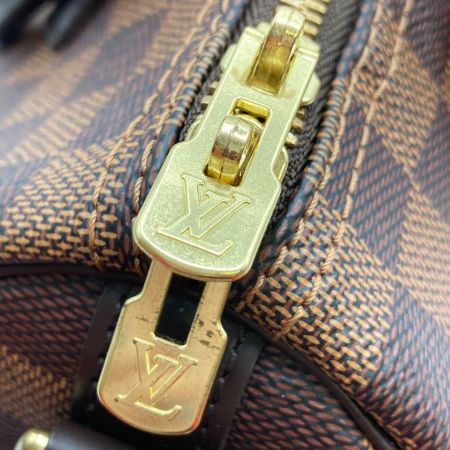  LOUIS VUITTON ルイヴィトン ダミエ エベヌ スピーディ・バンドリエール25 ハンドバッグ ストラップ付  N41368 ブラウン