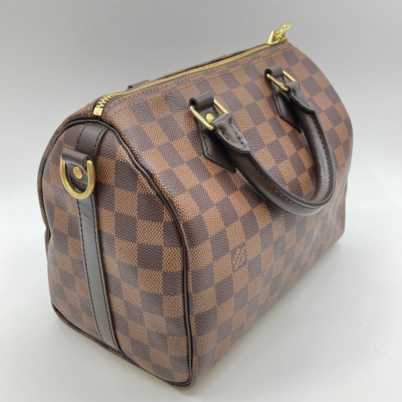 中古】 LOUIS VUITTON ルイヴィトン ダミエ エベヌ スピーディ・バンド 