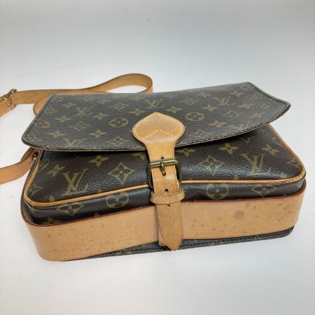  LOUIS VUITTON ルイヴィトン モノグラム カルトシエール ショルダーバッグ ショルダー破損有 M51252 ブラウン