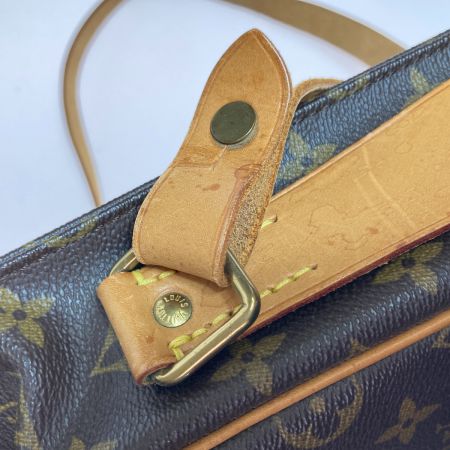  LOUIS VUITTON ルイヴィトン モノグラム カルトシエール ショルダーバッグ ショルダー破損有 M51252 ブラウン