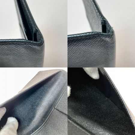  LOUIS VUITTON ルイヴィトン タイガ ポルト バルール カルト クレディ 札入れ 長財布 M30392 ブラック