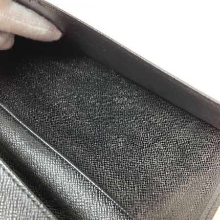  LOUIS VUITTON ルイヴィトン タイガ ポルト バルール カルト クレディ 札入れ 長財布 M30392 ブラック