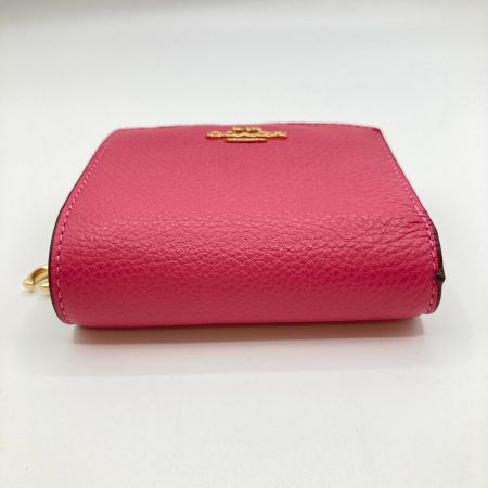  COACH コーチ スナップ ウォレット 2つ折り財布 財布 C2862 ピンク