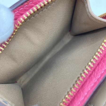  COACH コーチ スナップ ウォレット 2つ折り財布 財布 C2862 ピンク
