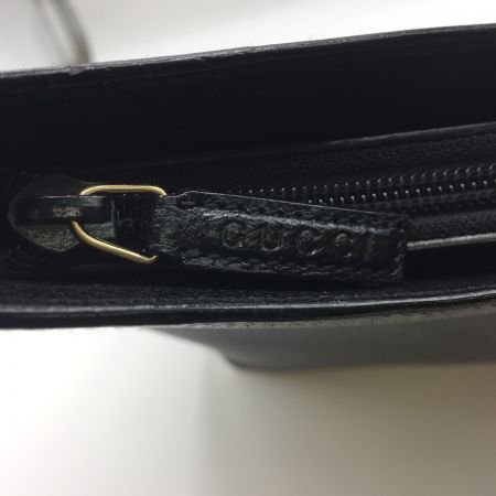  GUCCI グッチ ハンドバッグ GUCCI バンブー  3754 ブラック 内部ベタつき・ハガレ有