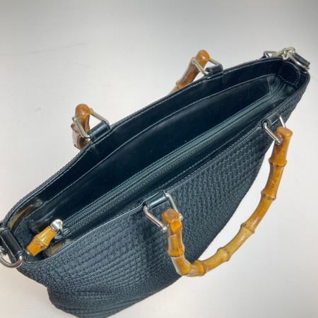 GUCCI グッチ ハンドバッグ トートバッグ 2WAYショルダーバッグ バッグ バンブー 002･1998･0441 ブラック