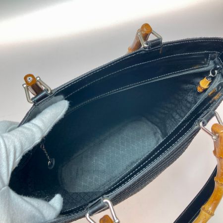  GUCCI グッチ ハンドバッグ トートバッグ 2WAYショルダーバッグ バッグ バンブー 002･1998･0441 ブラック