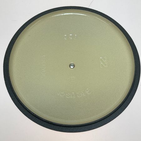  LE CREUSET ルクルーゼ ココットロンド 22cm 3.4L レッド