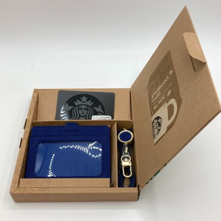  STARBUCKS スターバックス カード 2015年 カード＆ IDカードホルダー PIN未削り ネイビー 907