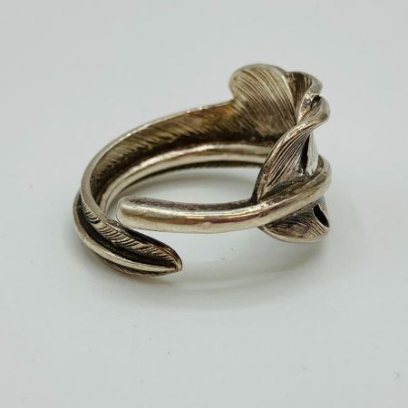 LARRY SMITH KAZEKIRI FEATHER PINKIE RING フェザーリング 9号 箱付