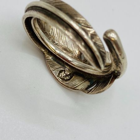  LARRY SMITH KAZEKIRI FEATHER PINKIE RING フェザーリング 9号 箱付