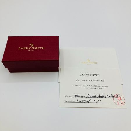  LARRY SMITH KAZEKIRI FEATHER PINKIE RING フェザーリング 9号 箱付