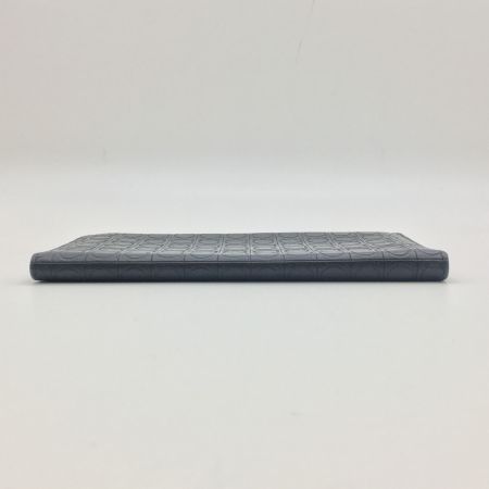  Salvatore Ferragamo サルヴァトーレフェラガモ 長札入れ 財布　メンズ　レザー　箱付 669412 ブラック