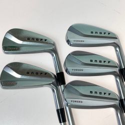 ◎◎ ONOFF オノフ FORGED KURO クロ 6-9.P 5本 アイアンセット MCI 80-S Cランク