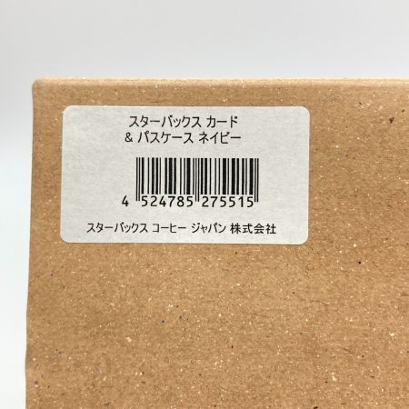  STARBUCKS スターバックス カード 2015年 カード＆ IDカードホルダー PIN未削り ネイビー 898