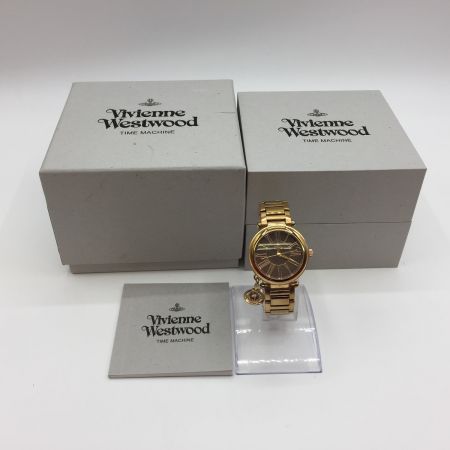  Vivienne Westwood ヴィヴィアン・ウエストウッド 腕時計　 MOTHER ORB マザーオーブ 腕時計 レディース 32mm チャーム付き VV006PBRRS