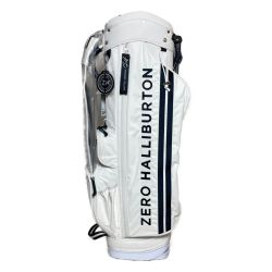 ◎◎ ZERO HALLIBURTON?UNITED ARROWS ZERO HALLIBURTON ZHG-CB4 ホワイト キャディバッグ 9型 6分割 2.9kg Sランク
