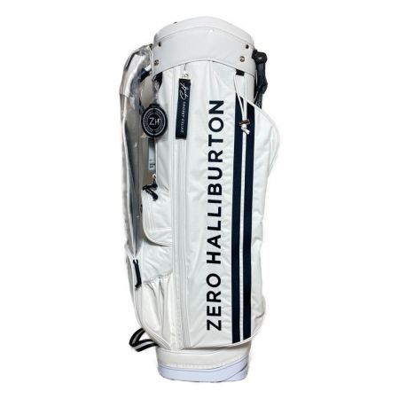  ZERO HALLIBURTON?UNITED ARROWS ZERO HALLIBURTON ZHG-CB4 ホワイト キャディバッグ 9型 6分割 2.9kg