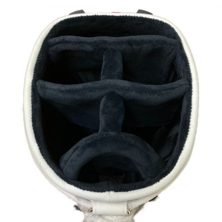  ZERO HALLIBURTON?UNITED ARROWS ZERO HALLIBURTON ZHG-CB4 ホワイト キャディバッグ 9型 6分割 2.9kg