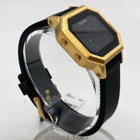  NIXON ニクソン サイレン SS クォーツ レディース 腕時計  A1211-513-00 ブラック x ゴールド