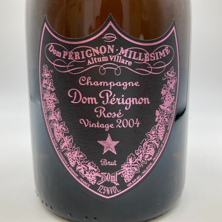  Dom Perignon ドンペリニョン ROSE ロゼ VINTAGE 2004 750ml 12.5% 箱付 キャップシール剥がれ 未開栓
