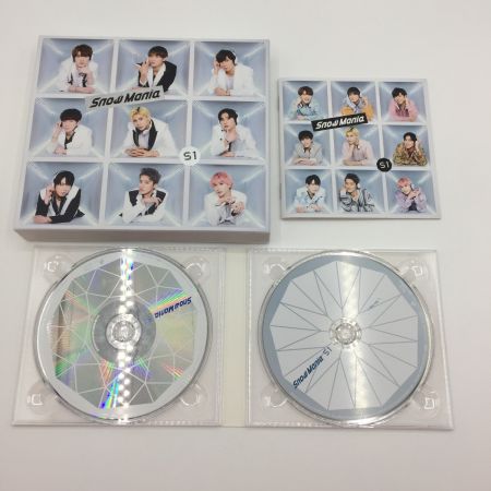   SnowMan SnowMania S1 初回盤B(CD+Blu-ray) 中古品